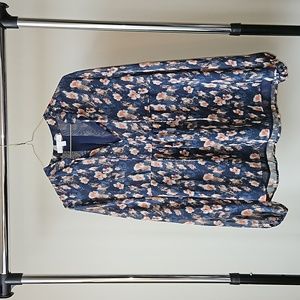 eri + ali Printed Blouse